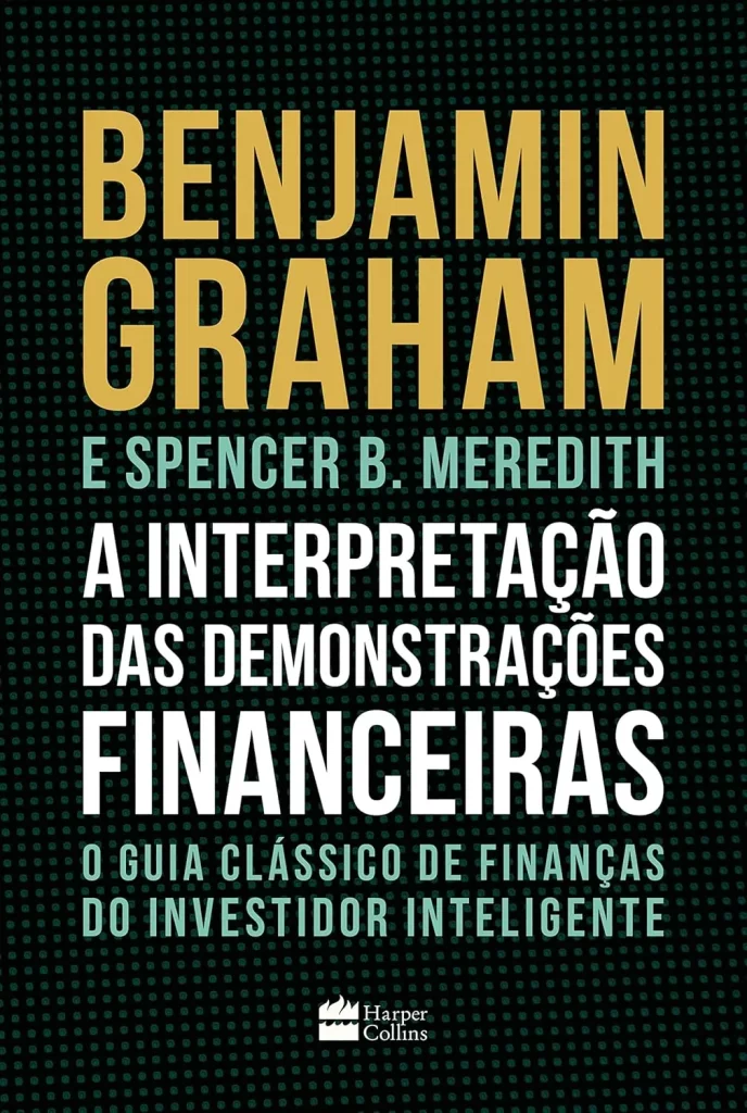 Análise de demonstrações financeiras: pessoa usando calculadora e caneta com gráficos sobrepostos, representando a metodologia de Benjamin Graham.