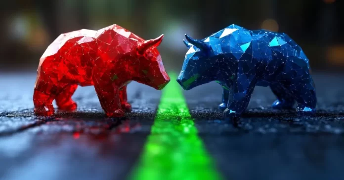 Mercado hoje em disputa entre touros e ursos na MME8 semanal