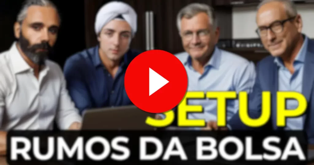 Vídeo do Setup Rumos da Bolsa — aprenda a identificar o candle de preparação para queda
